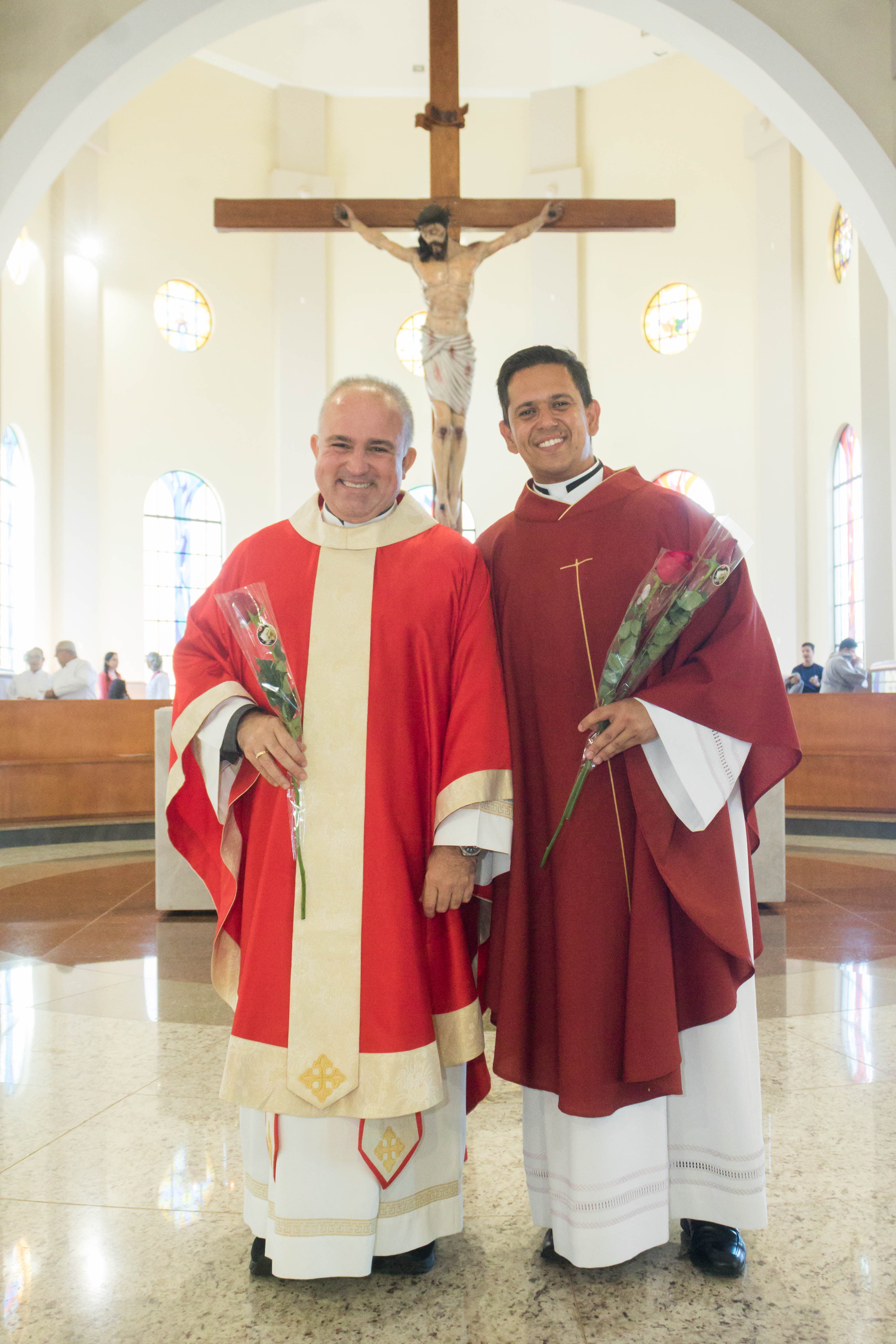 Santuário de Santa Rita de Cássia celebra a Posse Canônica do Padre Dione Piza e a apresentação do Padre Ronaldo Passos